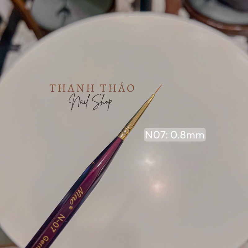 cọ Niao vẽ nét N07: 0,8mm