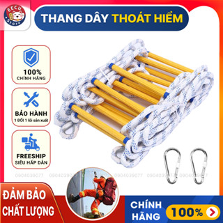 [Xả Hàng] Thang dây thoát hiểm nhà cao tầng thang dây cứu sinh trong trường hợp khẩn cấp - Tặng Móc Đôi + Vít Mở Rộng
