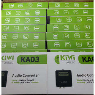 Hộp Kiwi chuyển đổi tín hiệu Coaxial-Optical sang Audio