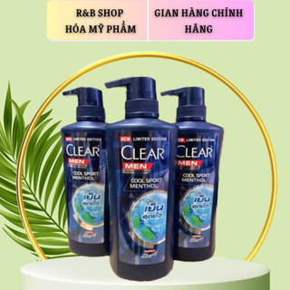 Dầu gội đầu clear men bạc hà thái lan 410ml