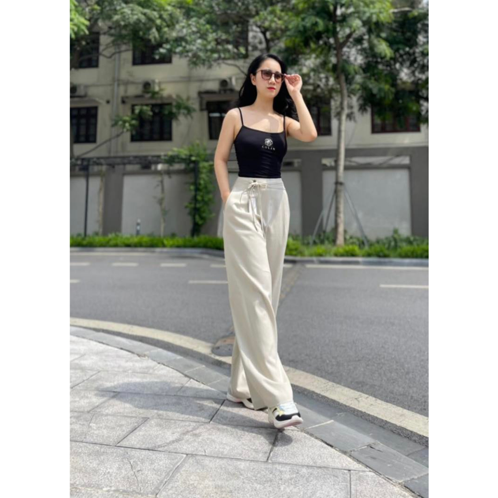 Quần linen Shojo thắt dây