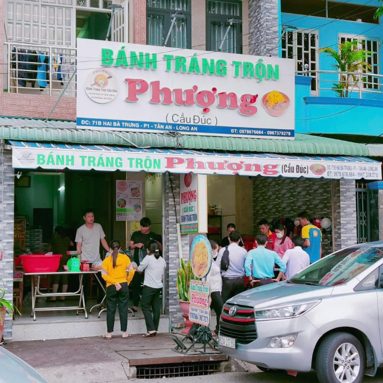 Combo 2 túi 500g - Bánh tráng trộn PHƯỢNG Cầu Đúc chính gốc Long An