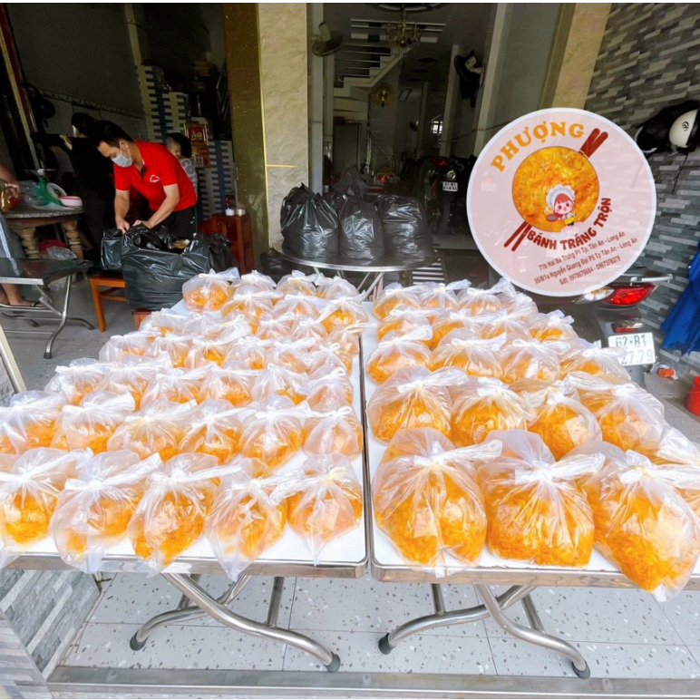 Combo 2 túi 500g - Bánh tráng trộn PHƯỢNG Cầu Đúc chính gốc Long An