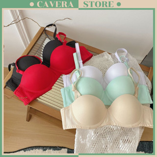  Áo Ngực Nữ Có Gọng Nâng Ngực Tạo Khe Quyến Rũ - Áo Lót Nữ Mút Mỏng Bản To 3 Nấc Cài CAVERA  A.824 