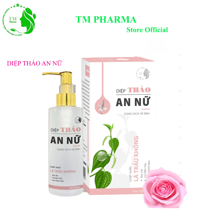 Dung dịch vệ sinh Diệp Thảo An giúp làm sạch nhẹ nhàng, cân bằng độ pH và ngăn ngừa mùi hôi viêm nhiễm nấm ngứa hiệu quả
