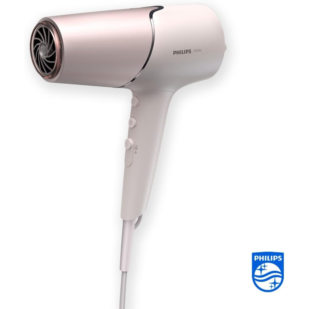 Máy sấy tóc Philips series 5000 BHD530/20 nội địa Đức 2300W, Máy sấy tóc 3 phụ kiện sấy tạo kiểu Germany SnT 210064