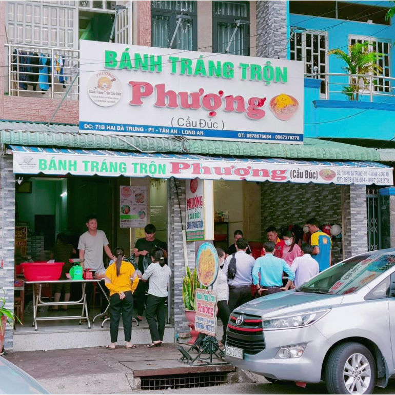 Lẻ 1 gói 250g - Bánh Tráng Trộn PHƯỢNG Cầu Đúc Chính Gốc Long An