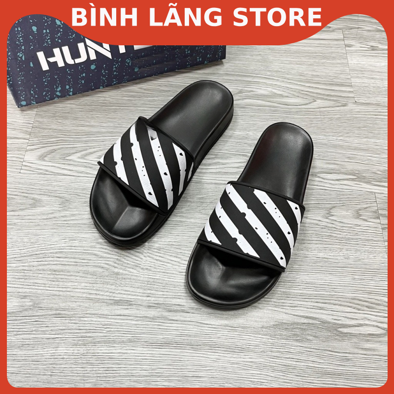 Dép Nam Nữ Quai Ngang OFF WHITE siêu dép HOT - BÌNH LÃNG STORE