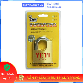 Ổ khóa chống cắt yeti 50mm/60mm cao cấp - hàng chính hãng