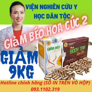 Tặng Kèm Miễn Phí 30 Viên Mềm Mỡ - Giảm 7-9Kg Không Tăng Lại - Giảm Cân An Toàn Cho Mẹ Cho Bú Của Viện Y Học Dân Tộc