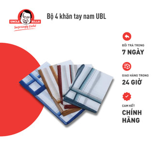 Khăn tay nam 4 cái uncle bills ca0010
