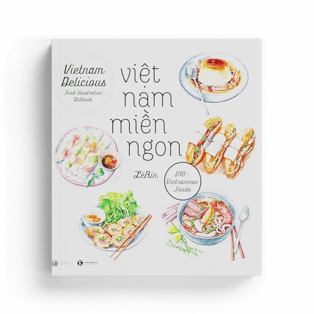 Sách - Việt Nam miền ngon - Song ngữ Việt - Anh - In màu  - THA155
