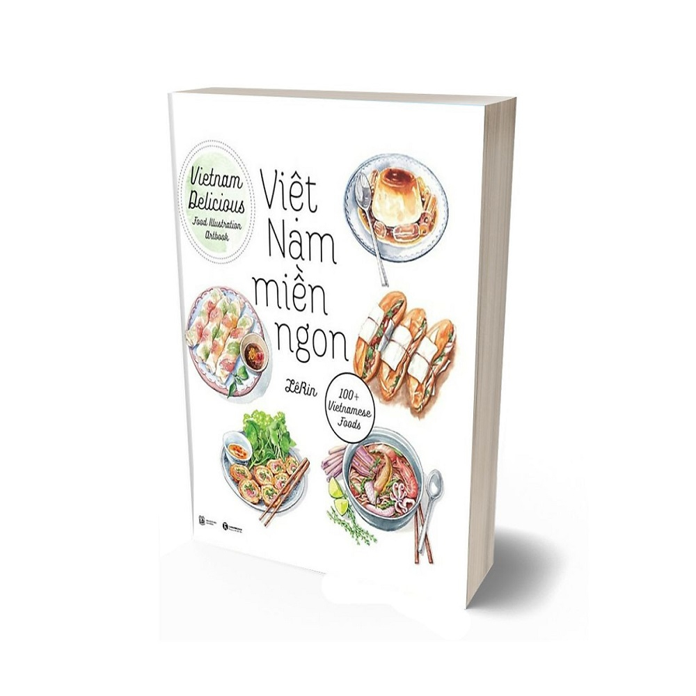 Sách - Việt Nam miền ngon - Song ngữ Việt - Anh - In màu  - THA155