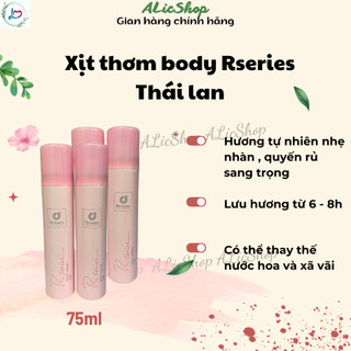 Xịt Thơm Body Rseries 75ml Thái Lan Chính Hãng