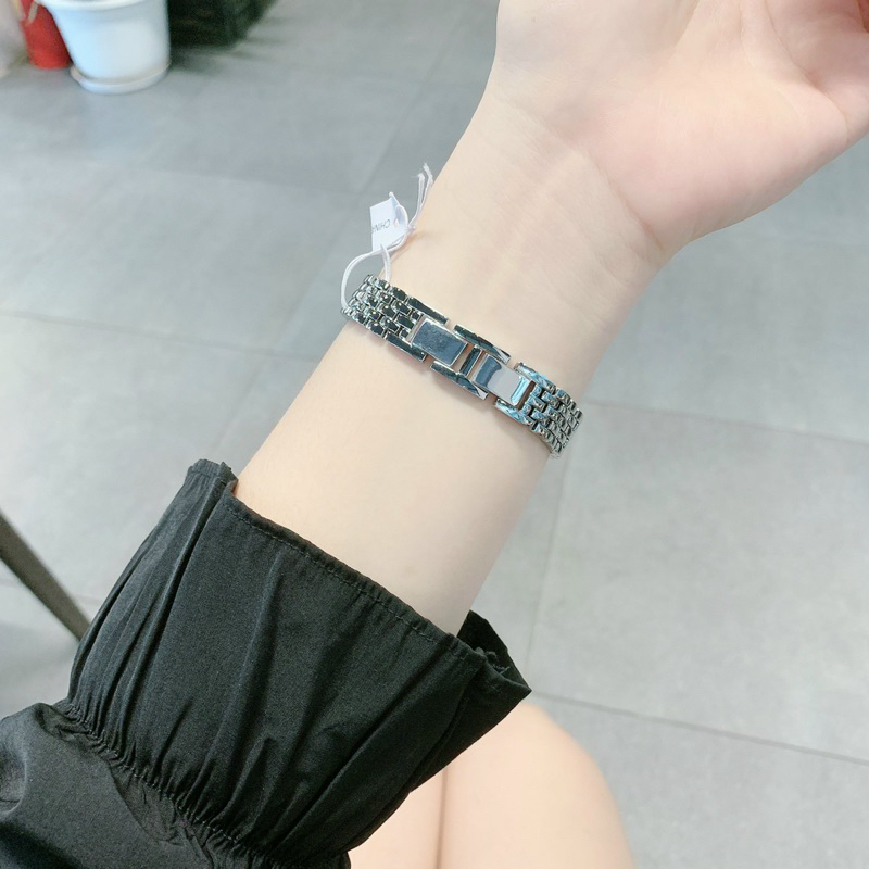 Set đồng hồ nữ Armitron dây thép không gỉ, kích thước 30mm