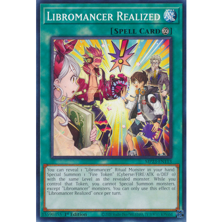 Libromancer Realized - MP23-EN113 - Common 1st Edition