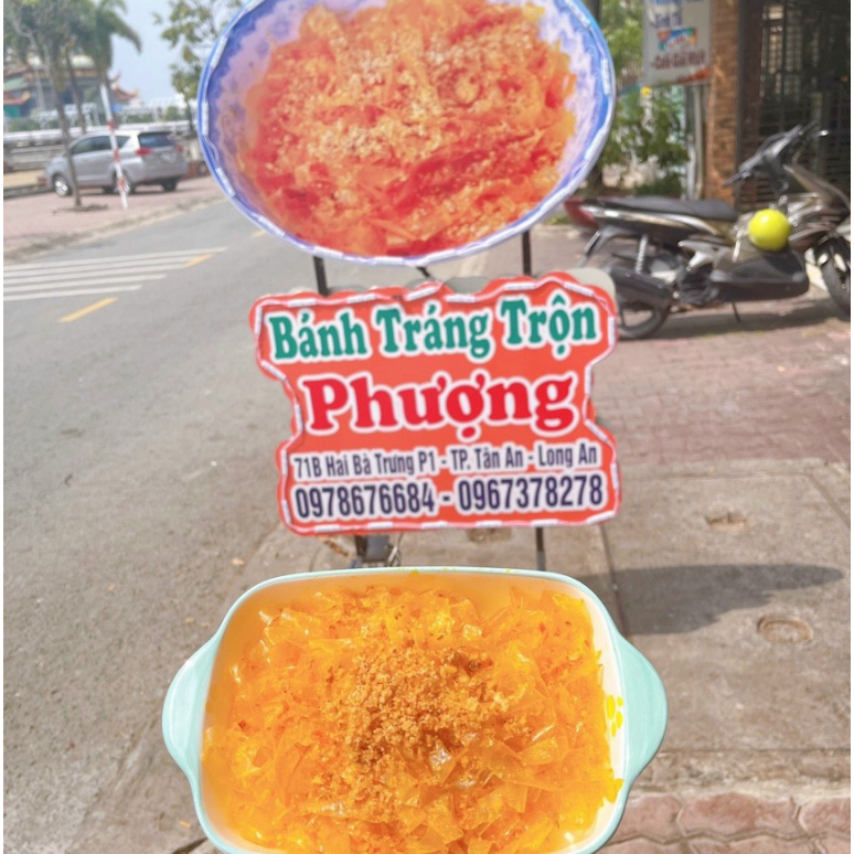 Lẻ 1 gói 250g - Bánh Tráng Trộn PHƯỢNG Cầu Đúc Chính Gốc Long An