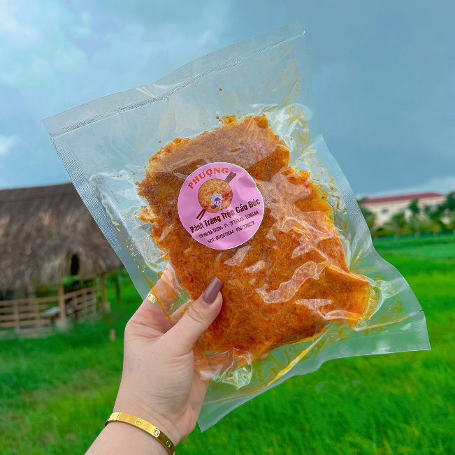 Lẻ 1 gói 250g - Bánh Tráng Trộn PHƯỢNG Cầu Đúc Chính Gốc Long An