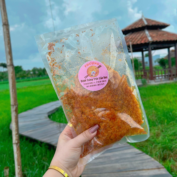 Lẻ 1 gói 250g - Bánh Tráng Trộn PHƯỢNG Cầu Đúc Chính Gốc Long An