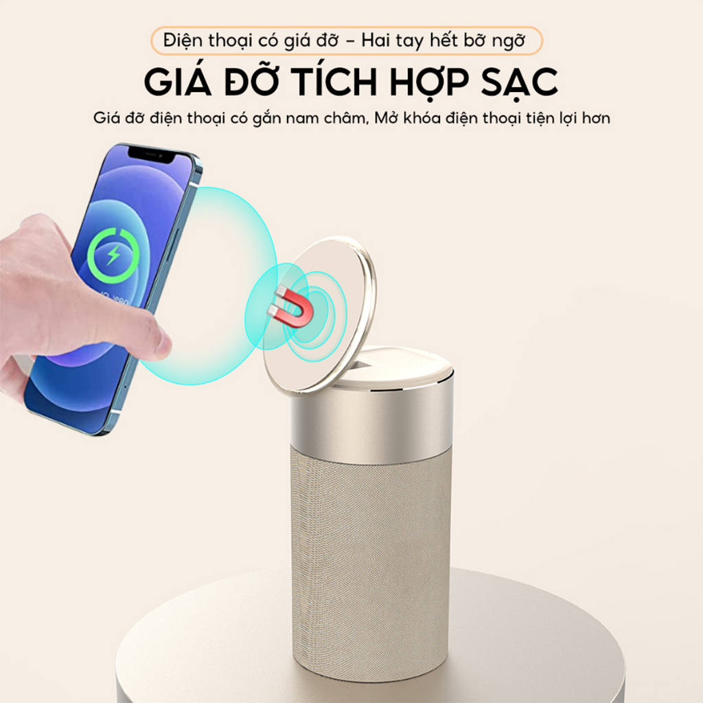Loa Bluetooth Tích Hợp Sạc Thông Minh Không Dây S02