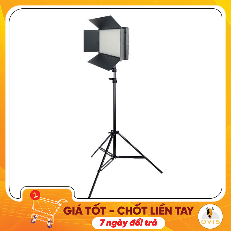 Đèn Barndoor LED Pro 600 / 800 - Hỗ Trợ Quay Phim Vlog, Studio, Trang Điểm, Review Sản Phẩm