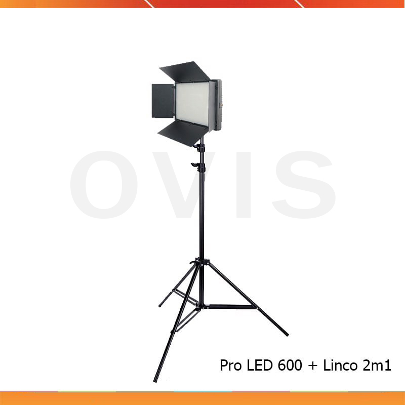 Đèn Barndoor LED Pro 600 / 800 - Hỗ Trợ Quay Phim Vlog, Studio, Trang Điểm, Review Sản Phẩm