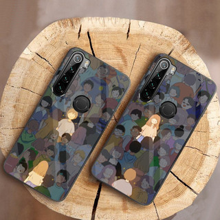 Ốp Lưng XIAOMI REDMI NOTE 8 mặt kính cường lực cao cấp, ốp đôi