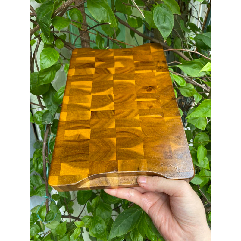 Thớt gỗ Teak 305x203x32mm thớt siêu bền của MASTER CHEF hàng xuất Châu Âu - Đẳng Cấp Phong Cách Âu Mỹ