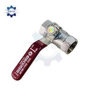 Van bi đồng giacumini italya - van bi 2 đầu ren trong - van bi tay gạt thau