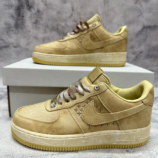 Giày af1 prm vàng af1 olive canvas af1 prm xám mẫu mới af1 bản bẩn siêu xịn af1 màu chất ảnh thật