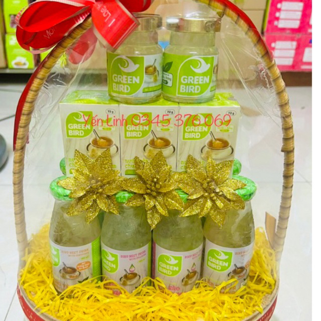 Green Bird - Nước Yến Sào Chưng Đường Phèn - Hũ đơn 72g