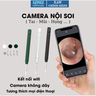 Camera Nội Soi Tai CORISU, Nội Soi Y Tế Siêu Nét Đi Kèm Bộ 7 Dụng Cụ Đa Năng, Thiết Kế Thông Minh, Nhỏ Gọn, An Toàn