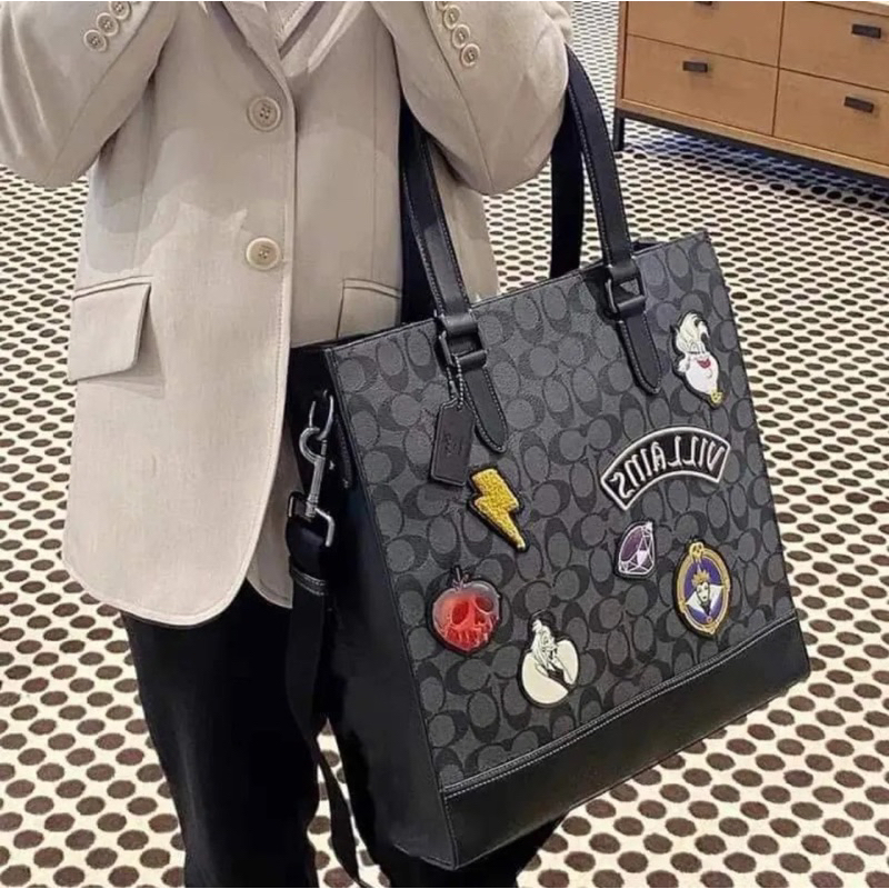Túi coach graham tote cho nam