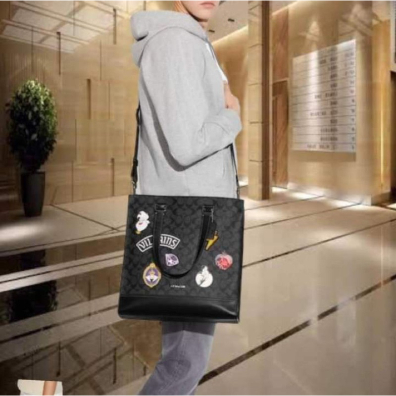 Túi coach graham tote cho nam