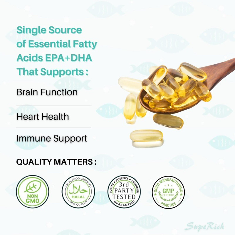Dầu cá Triple Strength Fish Oil Omega 3 Sports Research của Mỹ