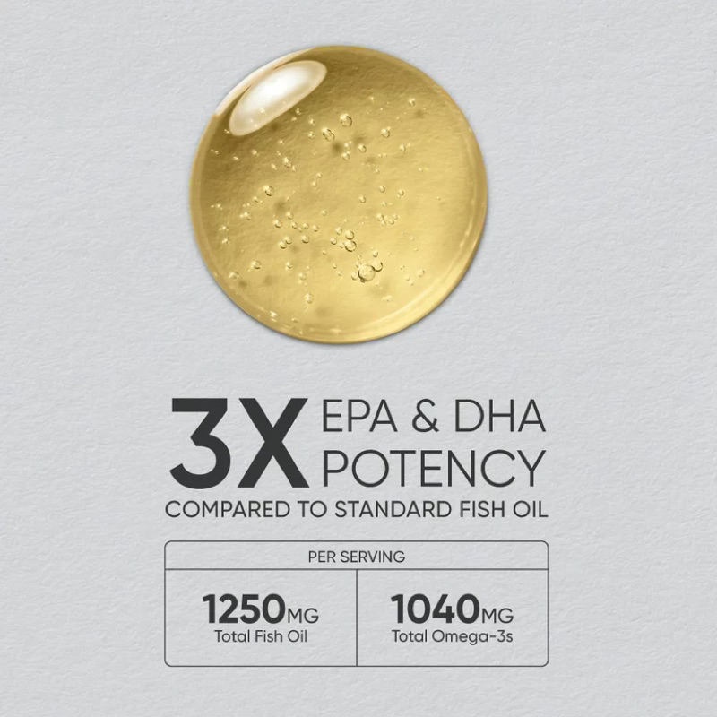 Dầu cá Triple Strength Fish Oil Omega 3 Sports Research của Mỹ