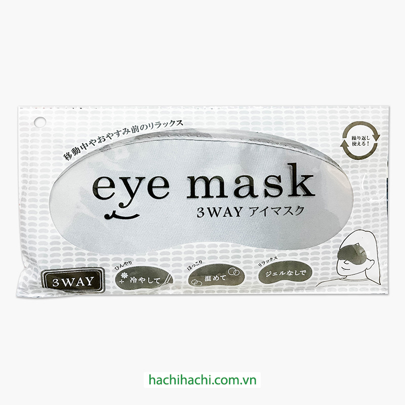 Tấm che mắt chườm nóng lạnh thư giãn  - Giao mẫu ngẫu nhiên - Hachi Hachi Japan Shop