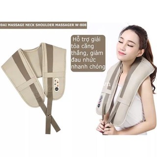 Đai massage đấm bóp Lưng, Vai, Gáy, toàn thân.Máy massage đấm lưng