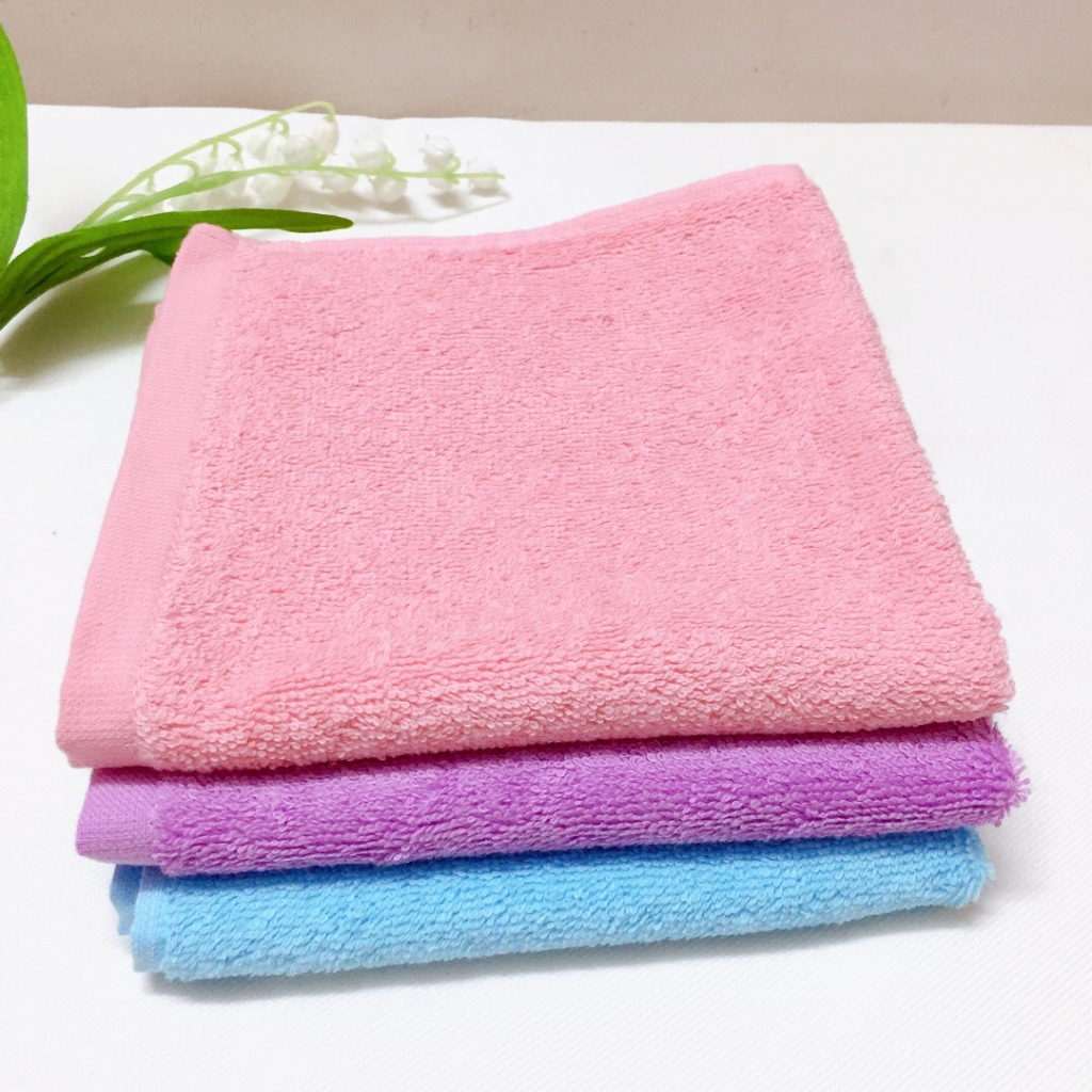 Khăn mặt VNXK cao cấp 100%cotton thấm hút tốt - khăn tay khăn lau chén - khăn mặt gia đình tiện lợi
