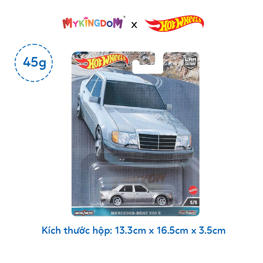 Đồ Chơi Siêu Xe Sang Trọng Mercedes Benz 500E HOT WHEELS HKC55/FPY86