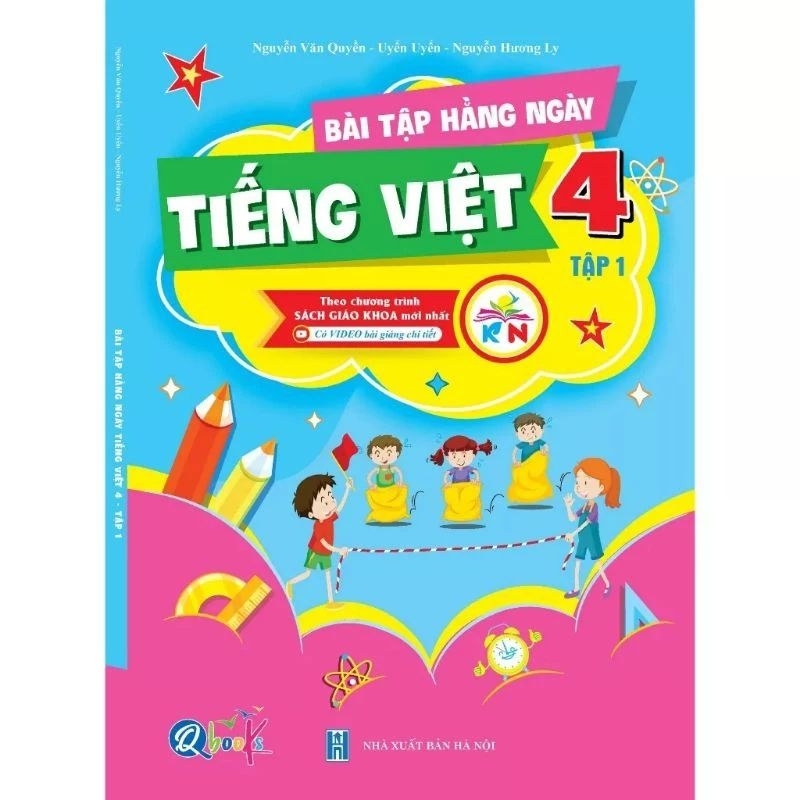 Sách - Combo Bài Tập Hằng Ngày Toán Và Tiếng Việt Lớp 4 - Kết Nối Tri Thức Với Cuộc Sống - Tập 1