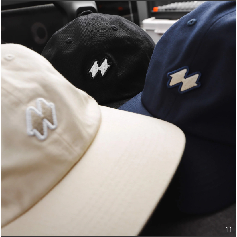 Nón lưỡi trai ICONDENIM Logo Embroider Basic - NOID0011