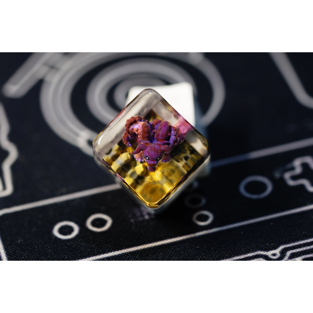 Vĩ thú naruto keycap - keycap hoạt hình -  10 vĩ thú keycap