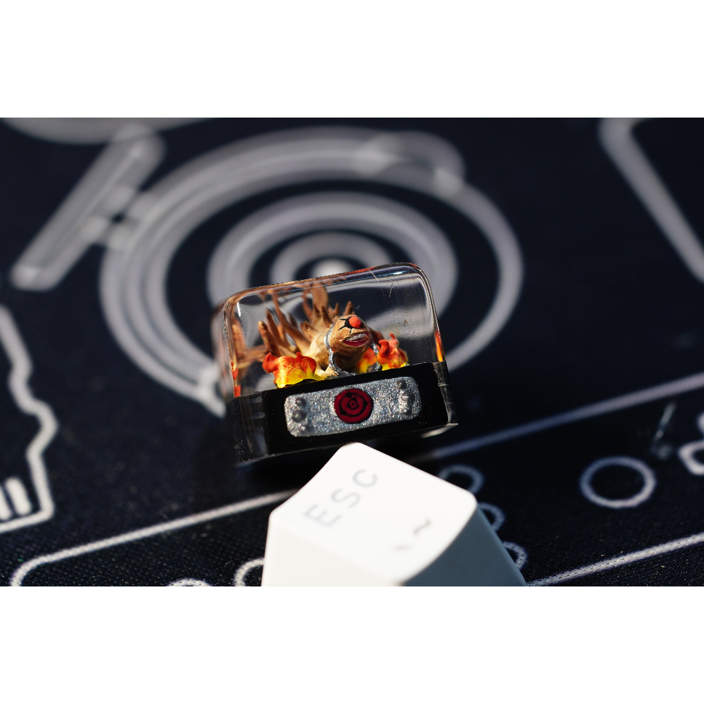 Vĩ thú naruto keycap - keycap hoạt hình -  10 vĩ thú keycap