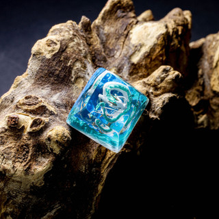 Keycap rồng HAKU siêu ngầu, nút bàn phím lẻ siêu ngầu, keycap artisan, SA profile