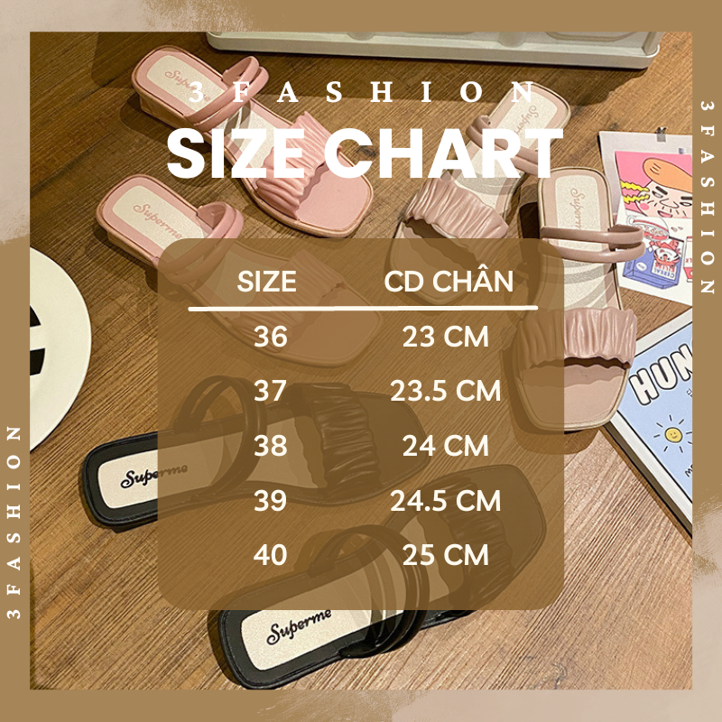 Dép nữ cao gót sandal quai ngang bèo nhún gót cao 3.5CM dép nhựa cao cấp siêu nhẹ êm chân - 3256