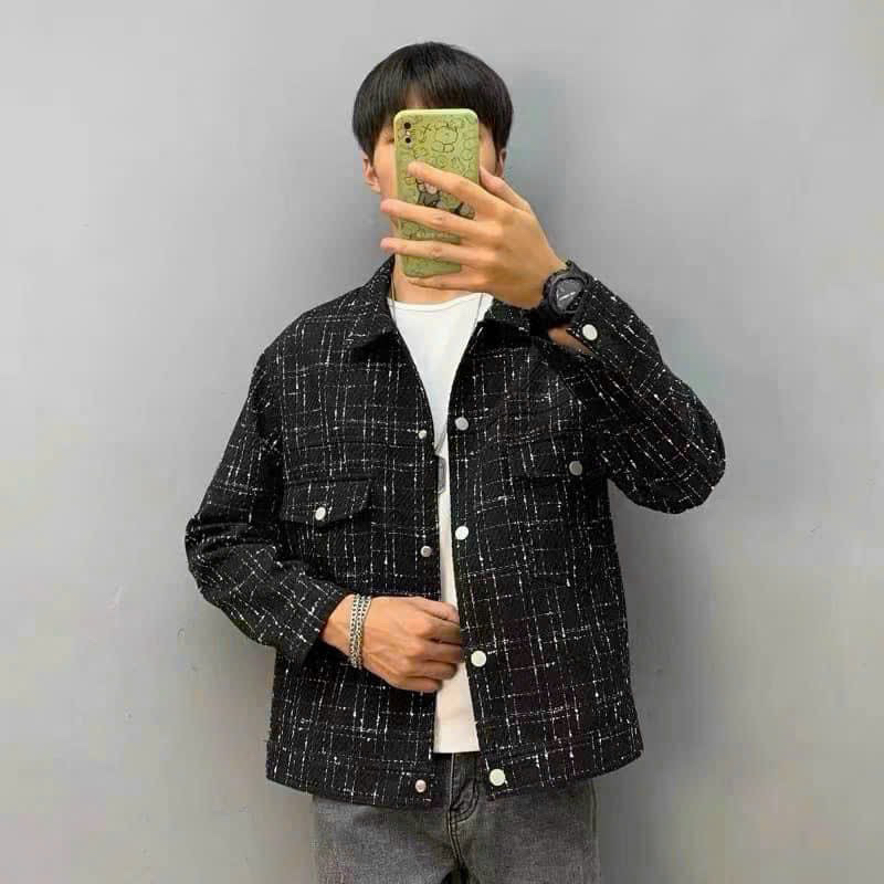 Áo Khoác Dạ Nam 2 Lớp Lót Gió, Áo Khoác Nam Dạ Mùa Đông