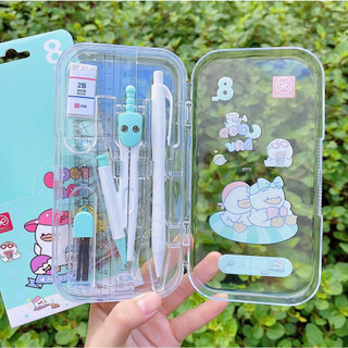Bộ Compa - Bộ Compa thước kẻ tẩy