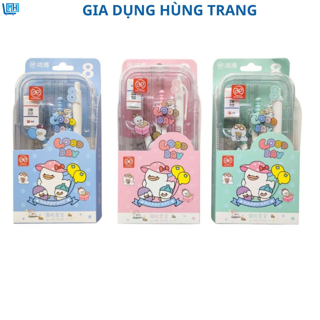 Bộ Compa - Bộ Compa thước kẻ tẩy
