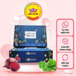 Bột rau sạch Goganic chính hãng bổ sung vitamin, giảm mụn, đẹp da, dáng xinh hộp 28 gói